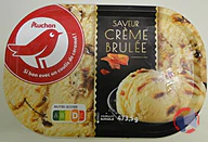 Rappel produit AUCHAN GLACE VRAC CREME BRULEE 473.5G AUCHAN (photo numéro 1)