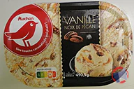 Rappel produit AUCHAN GLACE VRAC VANILLE NOIX DE PECAN 490G AUCHAN (photo numéro 1)