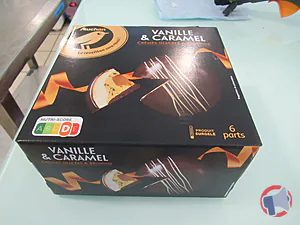 Rappel produit AUCHAN GOURMET DOME VANILLE CARAMEL BROWNIE 520G SURGELE AUCHAN