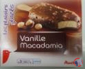 Rappel produit AUCHAN Grands Bâtonnets VANILLE MACADAMIA X3 203G AUCHAN