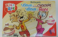 Rappel produit AUCHAN KIDS - RIK ET ROK POTS VANILLE FRAISE ET VANILLE CHOCOLAT 60ML X12 AUCHAN (photo numéro 2)
