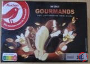 Rappel produit AUCHAN MINI GOURMANDS BATONNETS CHOCOLAT X8 258G AUCHAN