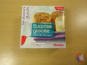 Rappel produit AUCHAN NOUGAT GLACE - AUCHAN SURPRISE GLACEE AUCHAN
