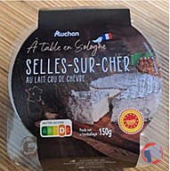 Rappel produit AUCHAN TERROIR SELLES/CHER 150G AUCHAN (photo numéro 1)