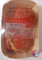 Rappel produit AUCHAN LE TRAITEUR TOMATE FARCIE RIZ 450G AUCHAN (photo numéro 1)