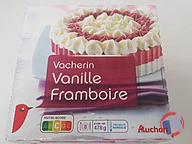 Rappel produit AUCHAN VACHERIN VANILLE FRAMBOISE 478G AUCHAN (photo numéro 1)