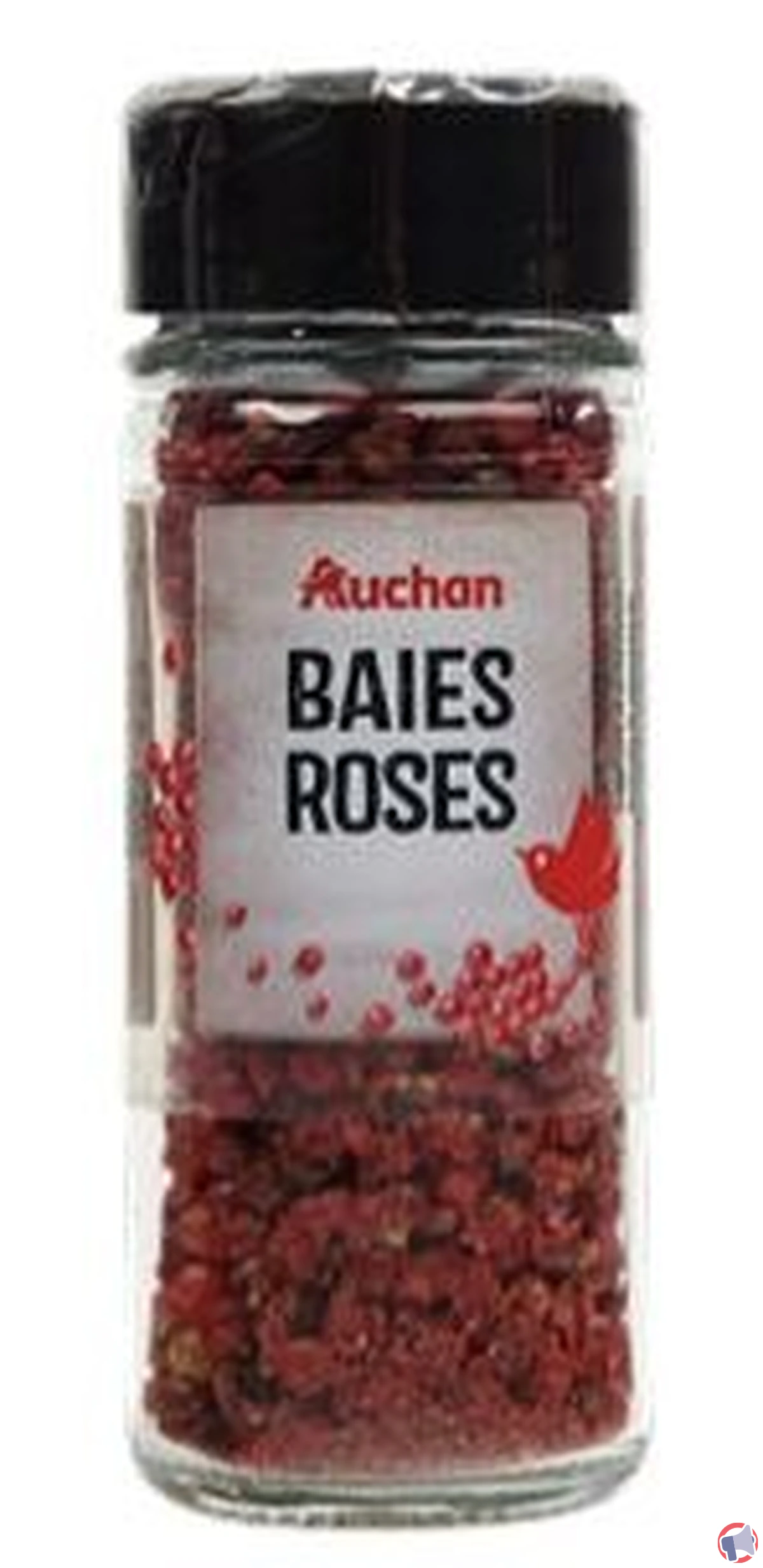 Rappel pour les baies roses d’auchan : vigilance renforcée