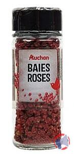 Rappel produit BAIES ROSES AUCHAN