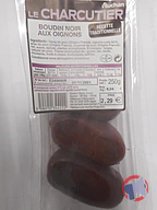 Rappel produit BOUDIN NOIR AUX OIGNONS AUCHAN (photo numéro 1)