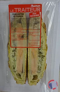 Rappel produit Feuillantine au saumon Auchan