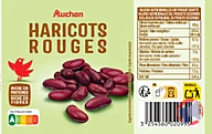Rappel produit Haricots rouge 265g AUCHAN (photo numéro 1)