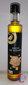 Rappel produit Huile de sésame Auchan 250 ml AUCHAN