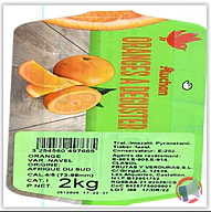 Rappel produit AUCHAN ORANGE A DEGUSTER 2KG