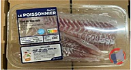 Rappel produit BQ 300G FILET LIEU NOIR SANS ARETES X6 et BQ 300G FILET LIEU NOIR SANS ARETES X4 AUCHAN LE POISSONNIER