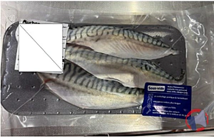 Rappel produit FILET DE MAQUEREAU SOUS VIDE AUCHAN LE POISSONNIER