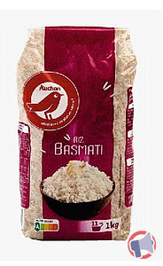 Rappel produit Riz Basmati Auchan