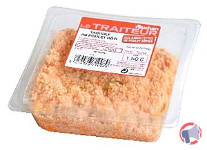 Rappel produit TABOULÉ AU POULET ROTI AUCHAN