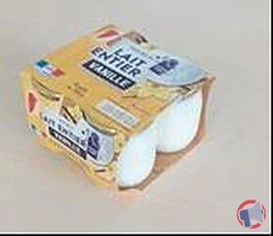 Rappel produit YAOURTS AUCHAN POT EN VERRE NATURE, VANILLE & CITRON AUCHAN