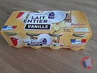 Rappel produit YAOURTS AUCHAN POT EN VERRE NATURE, VANILLE & CITRON AUCHAN (photo numéro 2)