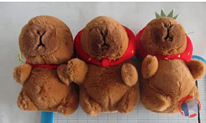 Rappel produit porte clé peluche capybara Aucune