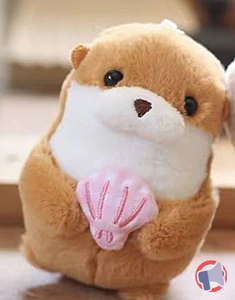 Rappel produit Porte-clés peluche loutre coquillage aucune