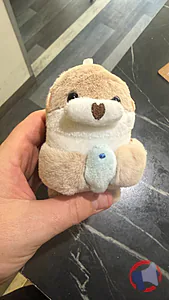 Rappel produit Porte-clés peluche loutre poisson aucune