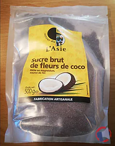 Rappel produit Sucre en poudre complet issu de fleurs de coco BIO Autour du Riz