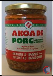 Rappel produit Axoa de porc au piment d'Espelette