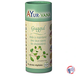 Rappel produit Guggul 60 gélules AYUR-VANA
