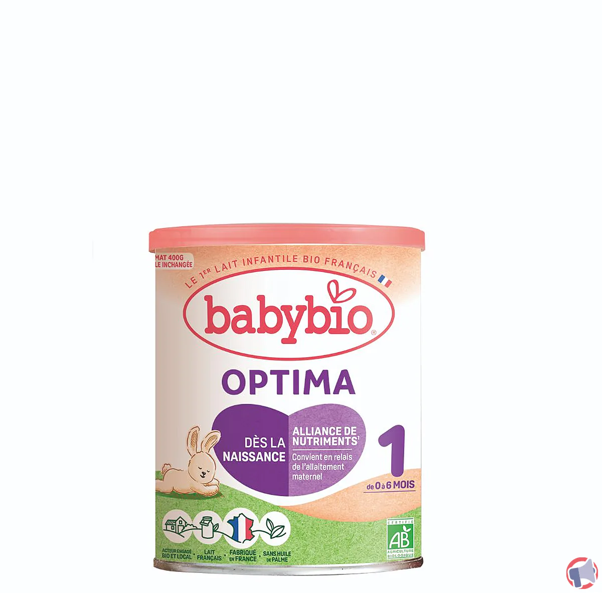 Rappel du produit babybio optima 1 400g : alerte et informations importantes