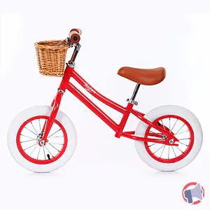 Rappel produit Draisiennes Rouge, Rose et Bleue BAGHERA