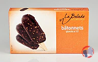 Rappel produit 12 ou 16 Bâtonnets La Balade Gourmande