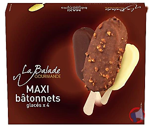 Rappel produit 4 Maxi-bâtonnets La Balade Gourmande