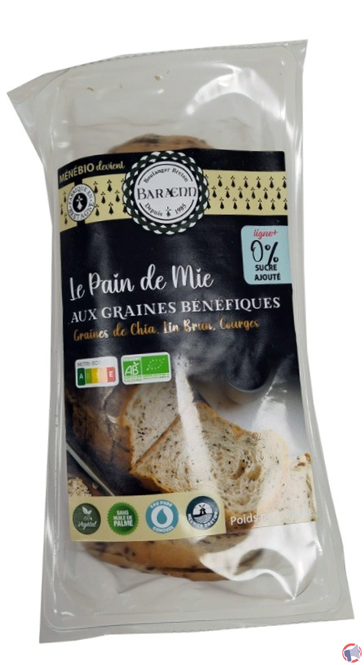 Rappel produit : baraenn pain de mie aux graines bénéfiques, ce qu’il faut faire