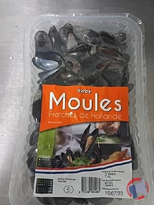 Rappel produit Barbé Moules Fraîches de Hollande Barbé
