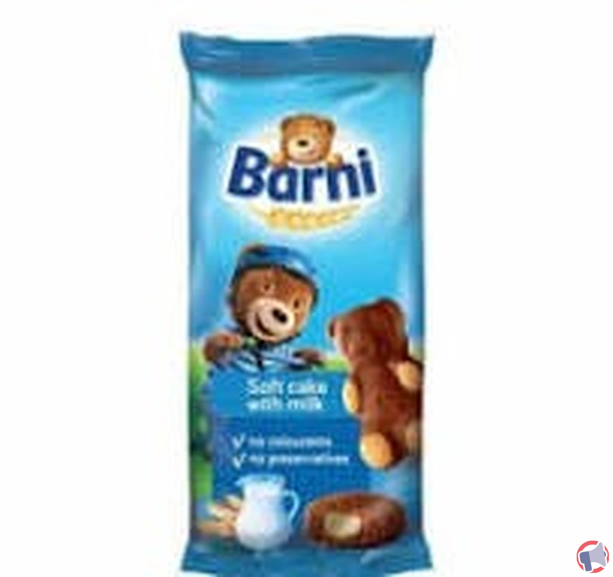 Rappel produit : barni barni milk cake – risque de contamination