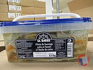 Rappel produit LA BARRE FILETS DE HARENGS SALES ET FUMES A L'HUILE DE COLZA
