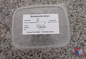 Rappel produit BATUSSON DE CHEVRE BATUSSON DE CHEVRE