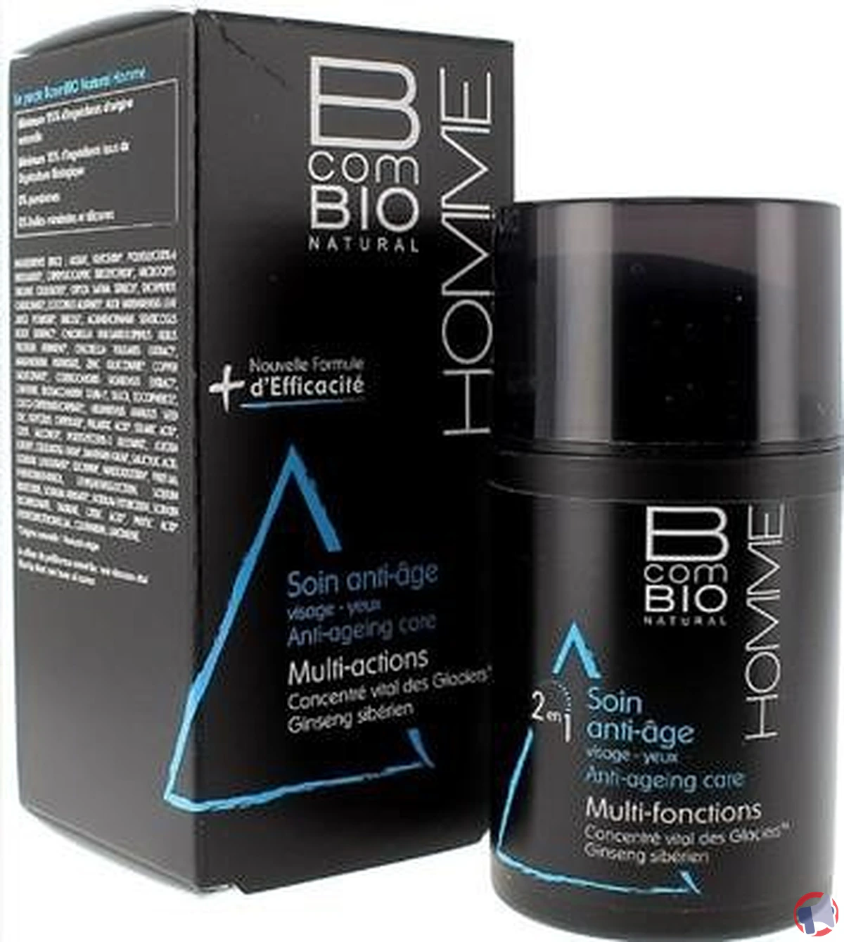 Rappel produit : soin anti-âge BCOMBIO Homme pour risque microbiologique