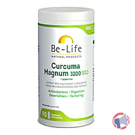 Rappel produit BE-LIFE Curcuma 3200 Magnum Bio 90 gélules