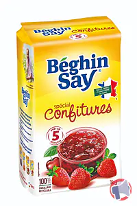 Rappel produit BEGHIN SAY Sucre SPECIAL CONFITURES BEGHIN SAY