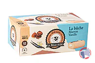 Rappel produit La Bûche Chocolat Noir-Mandarine Kalamansi, La Bûche Chocolat-Noisette Pralinée, La Bûche Marron Vanille. LA BELLE AUDE (photo numéro 3)