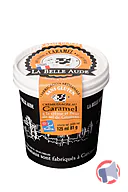 Rappel produit Crèmes glacées 125ml : Café 100% Arabica, Caramel à la crème et fleur de sel de Gruissan, Chocolat, Menthe avec feuilles de menthe et copeaux de chocolat, Noisette pralinée avec éclats de noisette pralinée, Vanille aux gousses Bourbon de Madagascar. LA BELLE AUDE (photo numéro 2)