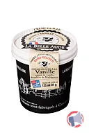 Rappel produit Crèmes glacées 125ml : Café 100% Arabica, Caramel à la crème et fleur de sel de Gruissan, Chocolat, Menthe avec feuilles de menthe et copeaux de chocolat, Noisette pralinée avec éclats de noisette pralinée, Vanille aux gousses Bourbon de Madagascar. LA BELLE AUDE (photo numéro 5)