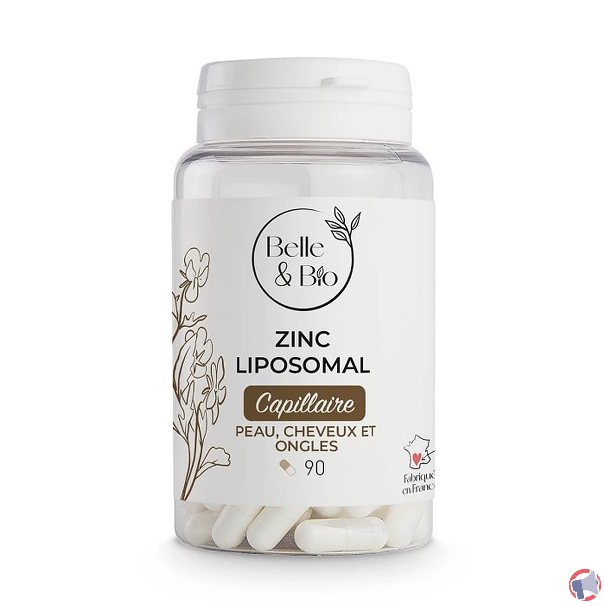 Rappel du produit Belle Bio Zinc Liposomal : analyse et risques