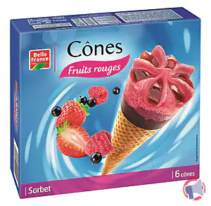 Rappel produit CONE FRUIT ROUGE BF ETUI 6 X 120 ML BELLE FRANCE