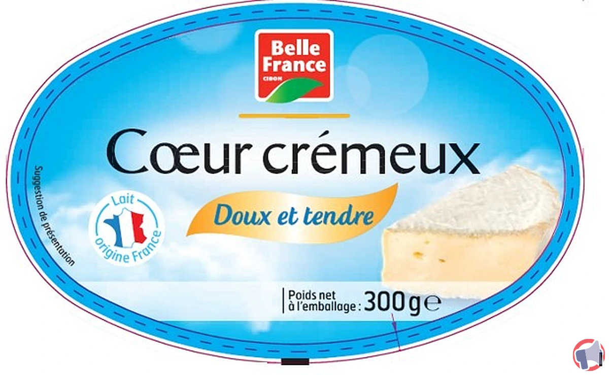 Rappel sécurité : belle france ovaile 300 g sous suspicion de listeria monocytogenes