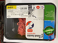 Rappel produit Viande hachée 20% 350g La Belle Nature (photo numéro 1)