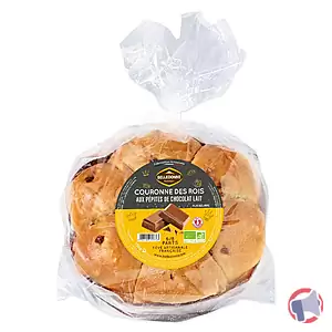 Rappel produit COURONNE DES ROIS AUX PÉPITES DE CHOCOLAT LAIT BELLEDONNE