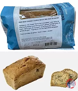Rappel produit Pain Maïs courge bio BELLEDONNE